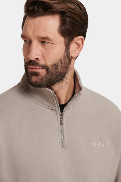 THE MILAN QUARTER ZIP SWEATER