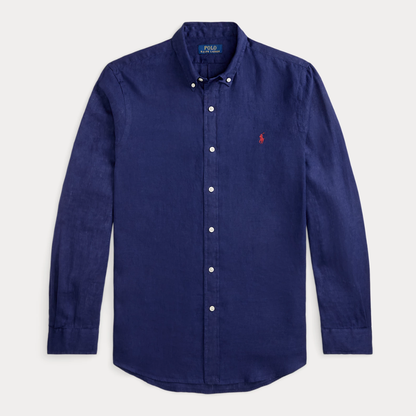 Camisa clásica RL de lino