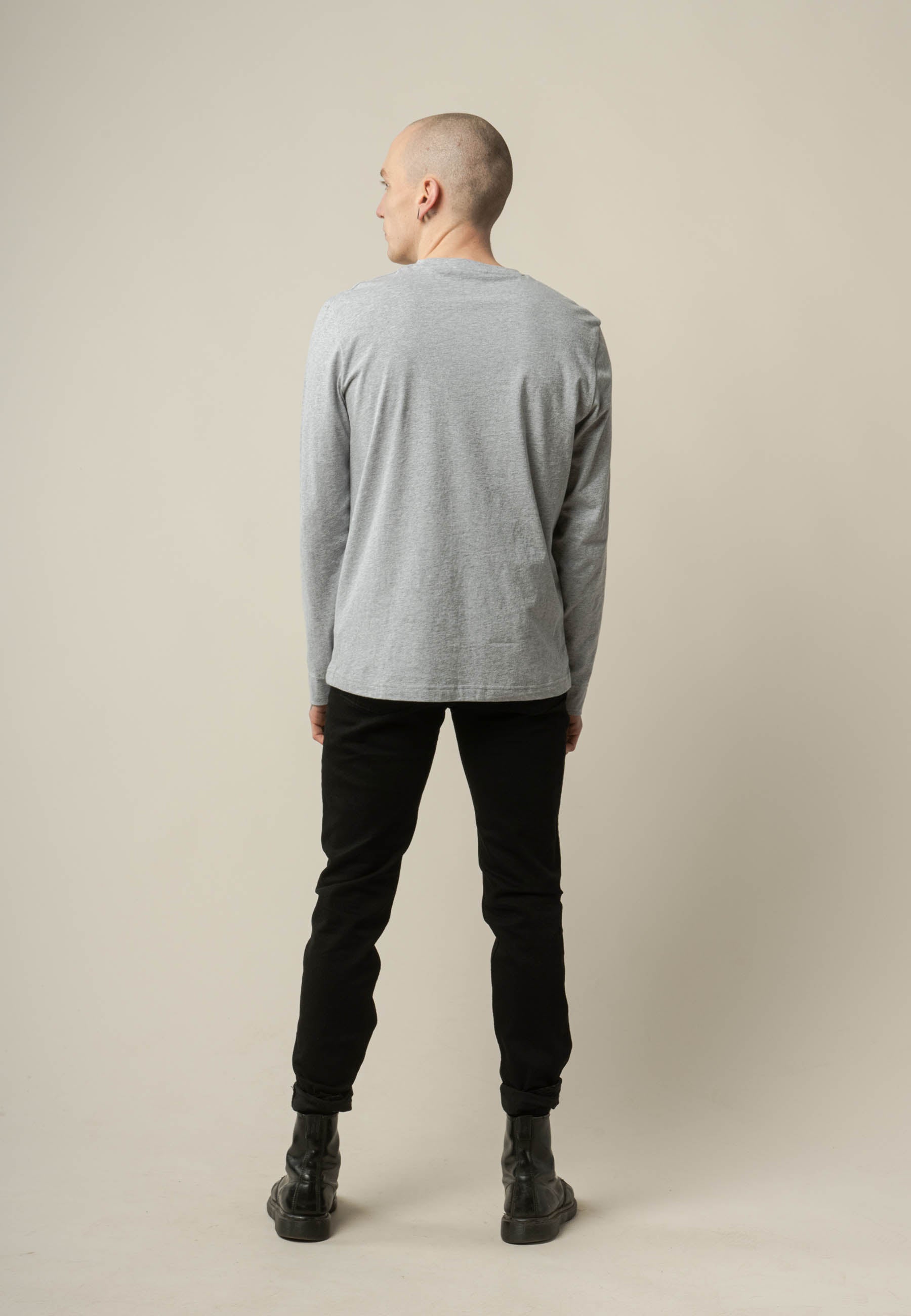 Basic Langarmshirt Style JERIN